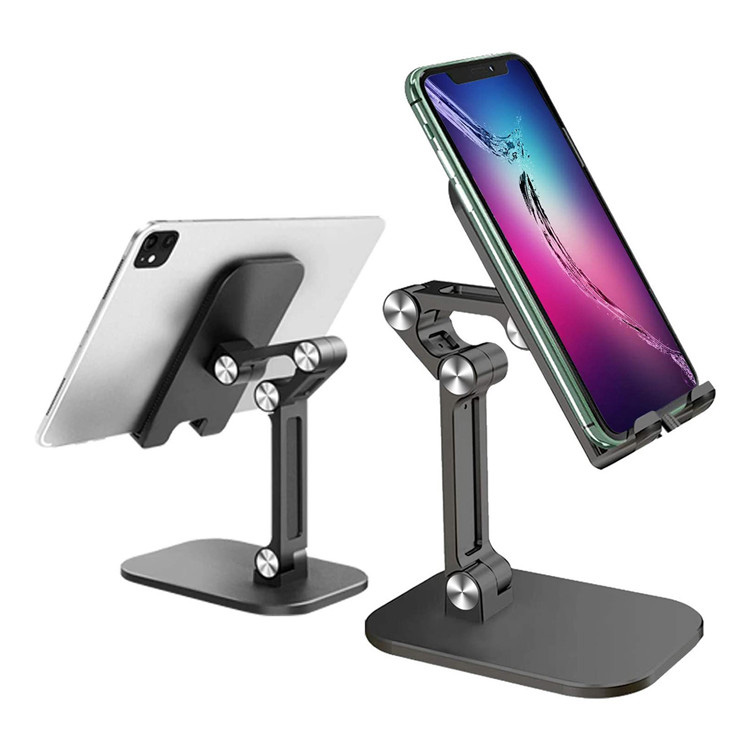 ເປັນ Angle Adjustable Foldable Lazy Mobile Phone Desktop Stand the Ultimate Solution for Comfort and Productivity